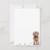 Chien Cavapoo Brun Réponse de Mariage (Dos)