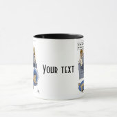 Chien chasse rêve Mug (Centre)