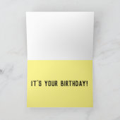 CHIEN CHAUD ! CARTES D'ANNIVERSAIRE RÉTRO VINTAGES (Intérieur)