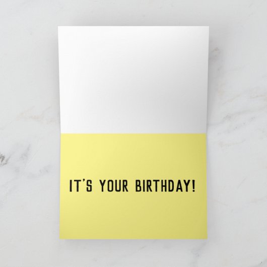 CHIEN CHAUD ! CARTES D'ANNIVERSAIRE RÉTRO VINTAGES (Intérieur)