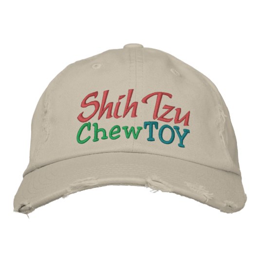 Chien Chew Toy Casquette par SRF (Devant)