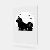 Chien Chih Tzu - Silhouette de lune d'Halloween Cl (Angle)