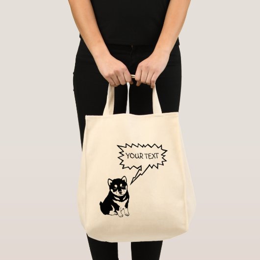 Chien chinois Shiba Inu Année 2018 Sac fourre-tout (Devant (produit))