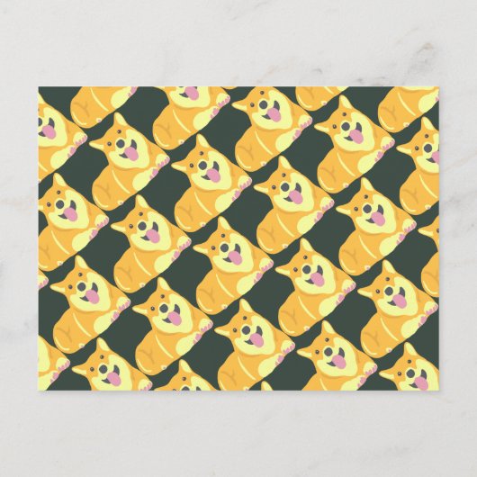 Chien chiot Anniversaire Pawty Party Carte d'invit (Dos)