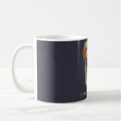 Chien chiot Café Mug (Gauche)