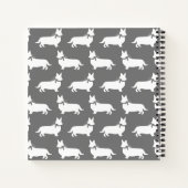 Chien chiot de Corgi Pembroke Carnet gallois (Dos)