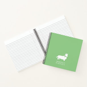 Chien chiot de Corgi Pembroke Carnet gallois