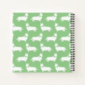 Chien chiot de Corgi Pembroke Carnet gallois (Dos)