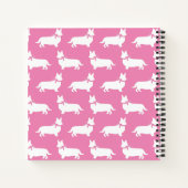 Chien chiot de Corgi Pembroke Carnet gallois (Dos)