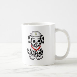 Chien chiot Infirmière Mug
