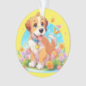 Chien chiot mignon (devant)