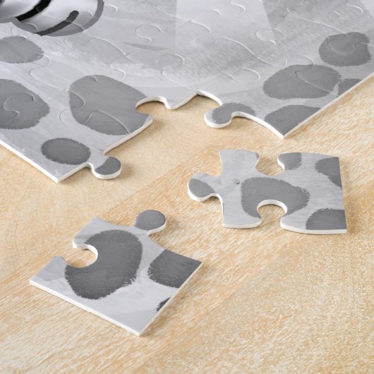 Chien chiot Pirate puzzle puzzle (Côté)