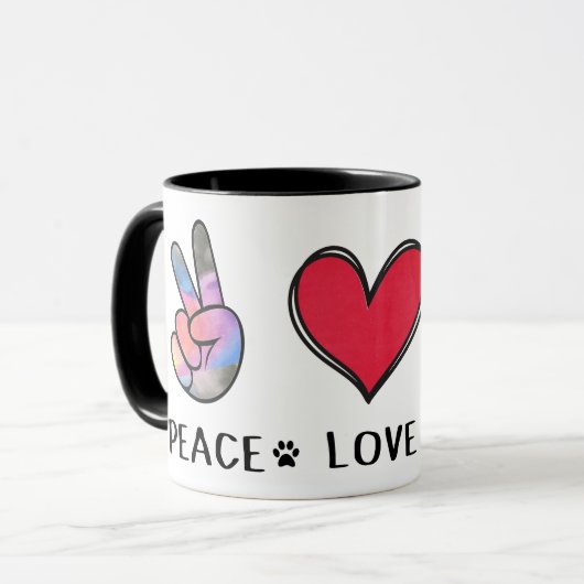 Chien Chow Chows Mug (Devant gauche)