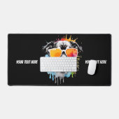 Chien Cool mignon avec lunettes de soleil (Clavier et souris)