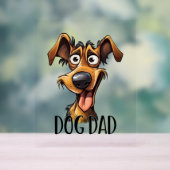 Chien cool Papa mot art (Neutre)