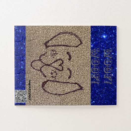 CHIEN COUPÉ FACE PUZZLE (Horizontal)