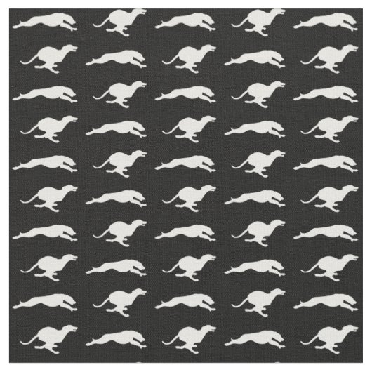 Chien courant au tissu de nuit (Fermer)
