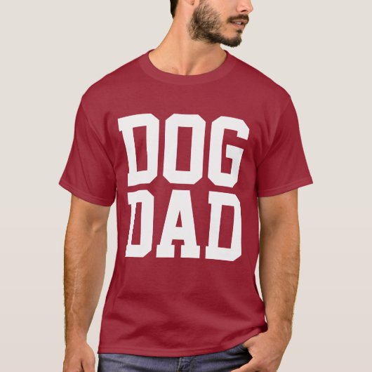 CHIEN DAD T-SHIRTS TEE - SHIRTS (Devant)