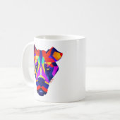 Chien d'Alexandre tasse blanche (Devant gauche)