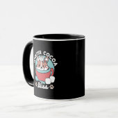 Chien dans la Mug Festive pour Vibes de vacances - (Devant gauche)