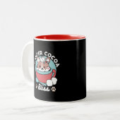 Chien dans la Mug Festive pour Vibes de vacances - (Devant gauche)