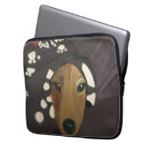 Chien dans un sac électronique à couverture (devant gauche)
