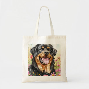 Chien d'aquarelle du Sac fourre-tout Mastiff tibét