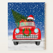 Chien De Berger Allemand Voiture De Conduite En Ne (Dos)