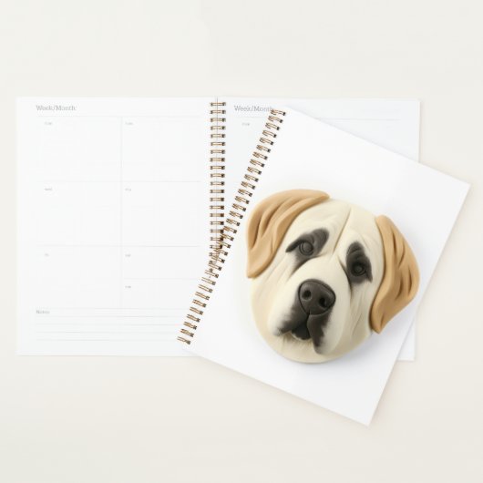 Chien de berger d'Anatolie 3D Inspiré (Devant avec enveloppe)