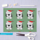 Chien de berger drôle en papier de soie de soie de (Artisanat)