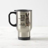 Chien de bétail / Femme Travel Mug (Gauche)