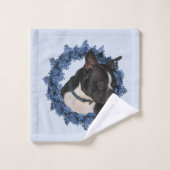 Chien de Boston Terrier (Gant de toilette)