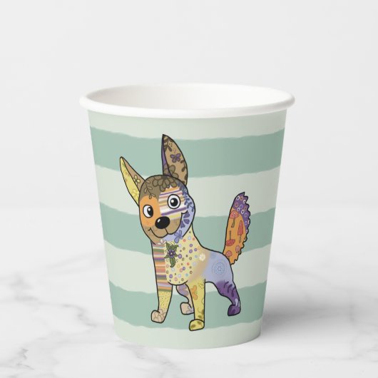 chien de Bunter, Gobelet (Recto)