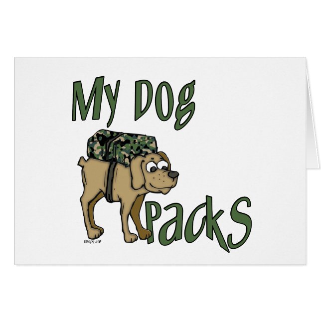 Chien de camp (Devant horizontal)