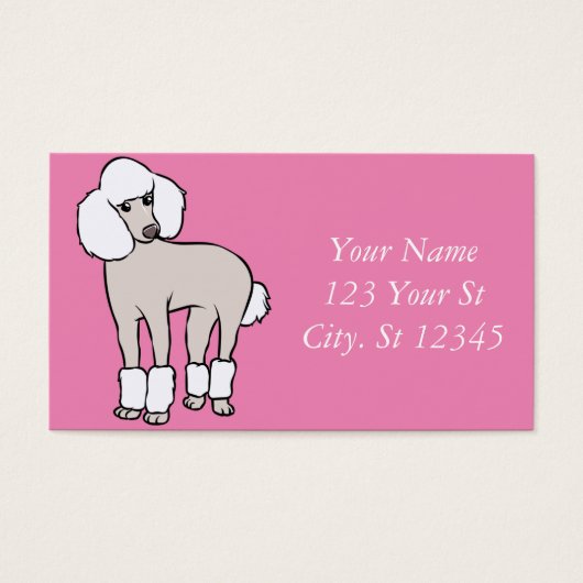 Chien de caniche standard Thunder_Cove (Devant)