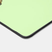 Chien de Carlin amusant avec du texte et des coule (Coin)