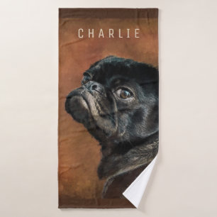 Chien de Carlin noir
