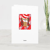 Chien de cartes de voeux de Saint-Valentin (Dos)