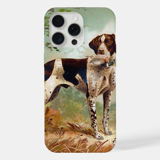 Chien de chasse avec oiseau dans la bouche (Verso)