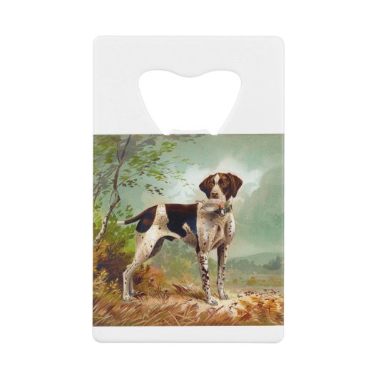 Chien de chasse avec oiseau dans la gueule (Devant)