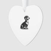 Chien de Chasse Classique Dessin de Dachshund Vint (devant)