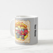 Chien de chiot Pompier camion pompier tasses (Devant gauche)