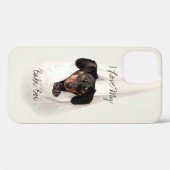 Chien de compagnie customisé chat iPhone / coque i (Verso (horizontal))