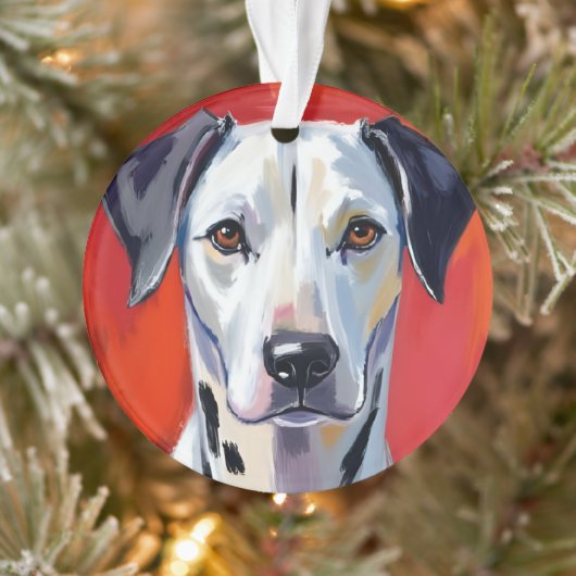 Chien de compagnie Dalmatien peinture (Arbre)