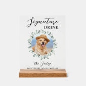 Chien de compagnie Mariage Photo signature personn (Recto)