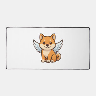Chien de dessin animé ange Shibainu mignon bonheur
