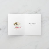 Chien de dessin animé cool Merci (Intérieur)