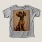 Chien de dessin animé mignon (Design Verso)