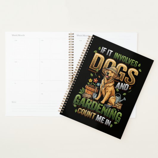 Chien de jardin si cela implique des chiens et du (Devant avec enveloppe)