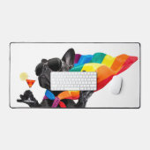 Chien de la fête de la fierté LGBTQ à Rainbow Cape (Clavier et souris)